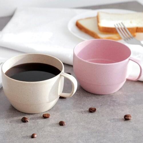 1@#1Pcs Feeding Safe Leakproof Infant Water Small Cup Cups Degrees Rotated with Handle Trainning