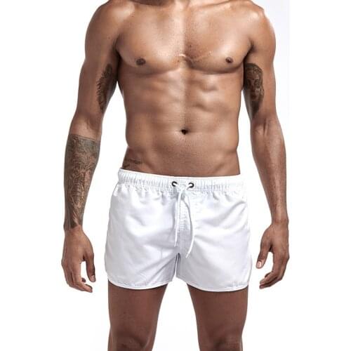 2021 Summer Casual Men Running Shorts Fitness Gym Training Sports Shorts Quick Dry Workout Jogging Mesh Patchwork Men Shorts