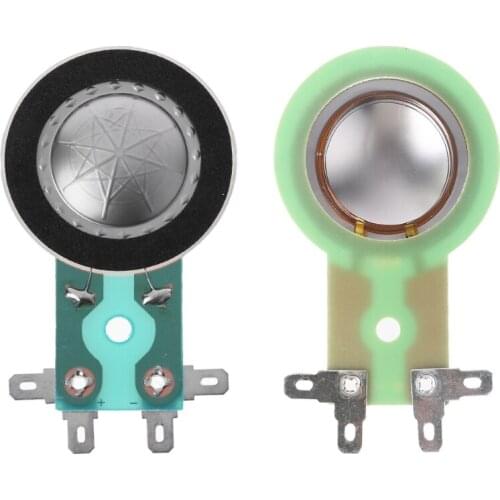 25.4MM Tweeters Voice Coil Round Speaker Treble Coil Horn Titanium Film Copper Clad Alumium Diaphragm Repair