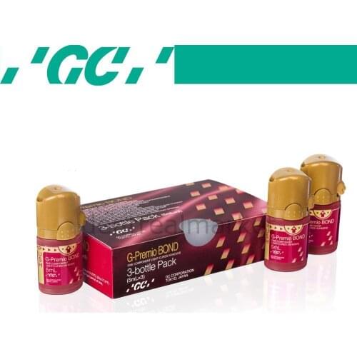 3x5 ml Adhesive - GC Dental G-Premio Bond - One-component light-cured universal dental adhesive