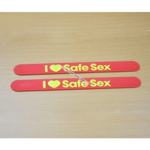 500pcs/lot High quality logo text words print Cheap Custom Blank Silicone Slap Bracelet Silicone Wristband With Customer Logo