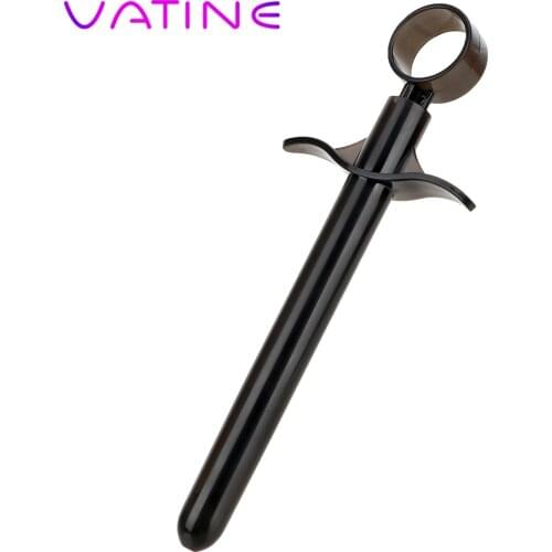 VATINE Anal Plug Oil Launcher Sex Toys For Men Women Lubricant Injector Inject lubricant Anal Clean Tools