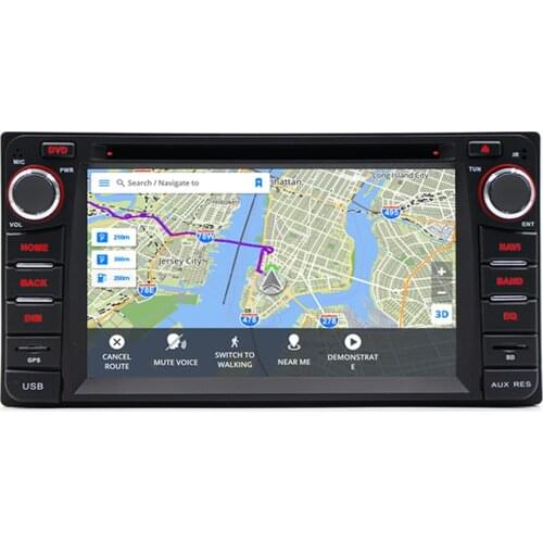 2 din 6.2" Quad/Octa Core Car Radio Android 8.1 Multimedia with Bluetooth Touch Screen Car Radio GPS MirrorLink DVD for TOYOTA