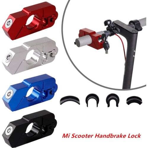Scooter Grip Lock Security Handlebar Handset Locking For Xiaomi Mijia M365 Electric Scooter ATV Dirt Street Bikes Anti Theft