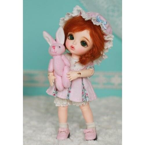 HeHeBJD Sophie 1/8 resin figures model reborn palm doll toys gifts free shpping