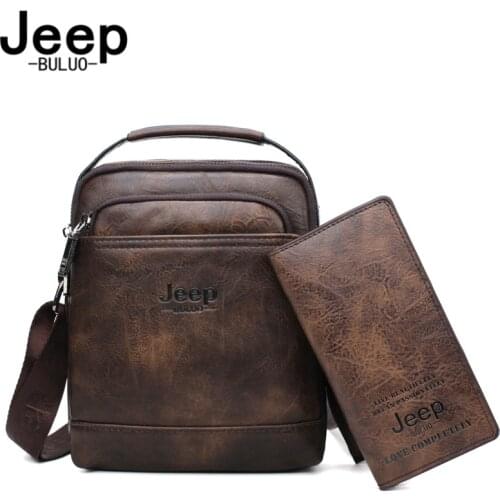 JEEP BULUO Men's Black Bags