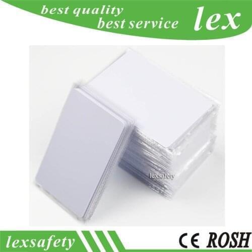 100PCS NFC Cards RFID Rewritable Blank PVC NFC215 tag 13.56MHZ Card for Games NFC Phone Devices Access Control Card