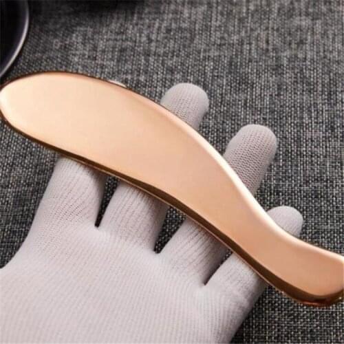 Brass Copper Gouache Scraper Body Meridian Gua Sha Muscle Relaxation Facial Acupuncture Stick Physical Therapy Beauty Massage