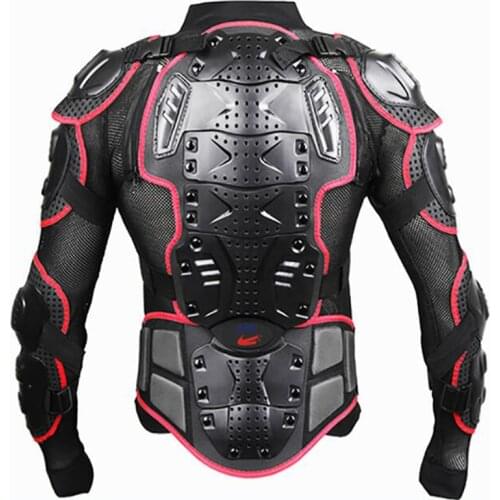 UPBIKE Motorcycle Jacket Armor Protection Motocross Clothing Protector Motorbike Moto Motor Bike Spine Chest Protector Gear