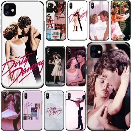 Dirty Dancing lovely pink Phone Cases for iPhone 11 12 pro XS MAX 8 7 6 6S Plus X 5S SE 2020 XR Soft silicone Shell Cover funda