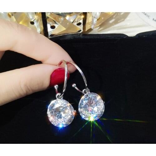 2020 new trend Japanese and Korean fashion wild temperament earrings