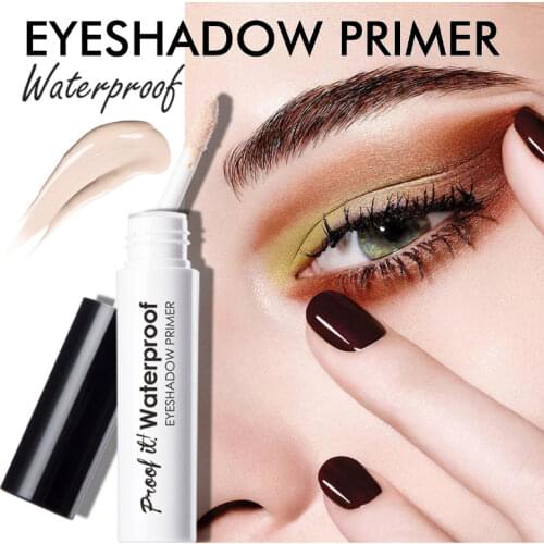 White dark eye shadow base cream Eye concealer easy to color base makeup 24 hours makeup waterproof Matte eyeshadow primer