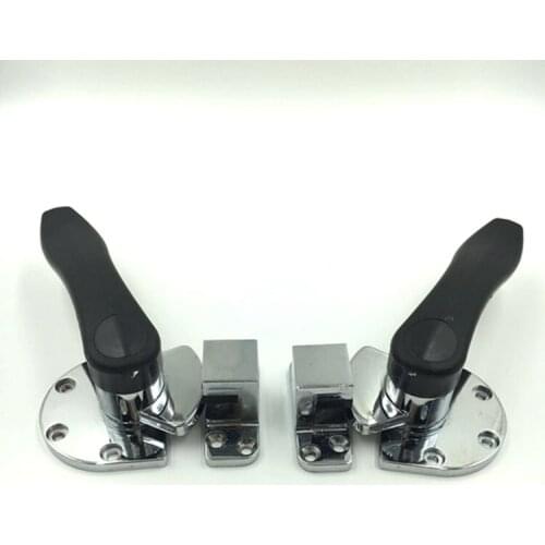 Steam box door knob steam cabinets handle Steam rice cupboard lock Cold storage lock hinges cottage steamer