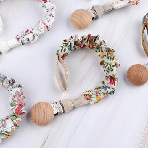 Retro Baby Pacifier Clip Pacifier Chain Dummy Clip Nipple Holder for Nipples Children Pacifier Clips Teether Anti-drop Rope