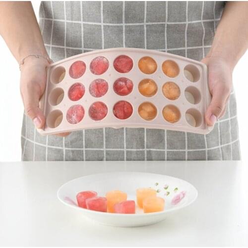 Silicone Ice Cube Molds With Lid Cold Cube Maker Ice Ball Maker Whiskey Ice Hockey Mold Chocolate Ice Cream Kitchen Accessori