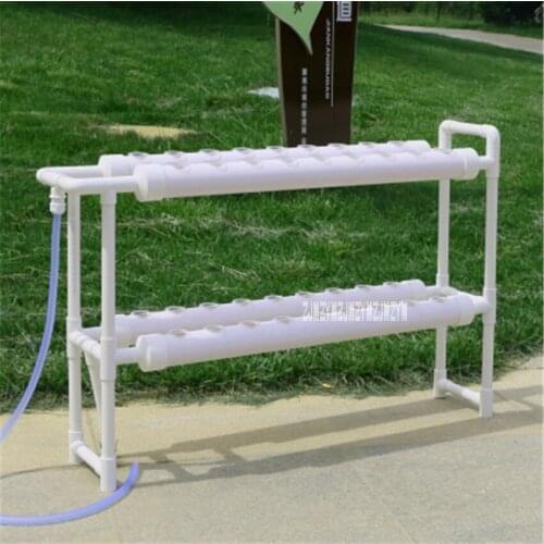 Hydroponics System Soilless Cultivation Pipe Planting Vegetable Cultivation Equipment Balcony Pipeline Hydroponic Planting Rack