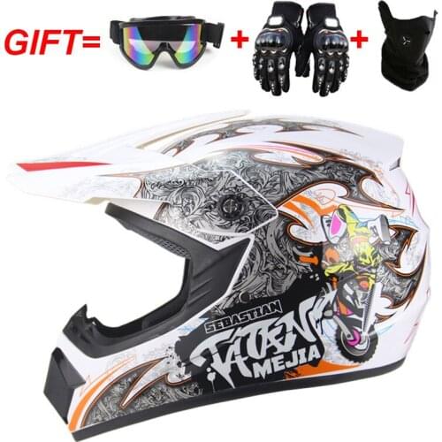 All season go kart cross country helmet mens and womens battery car helmet mountain beach scooter full helmet DH downhill