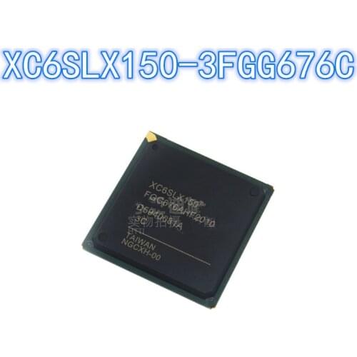 1PCS Original XC6SLX150-3FGG676C BGA-676 XC6SLX150 BGA676 Embedded-FPGA Field Programmable Gate Array