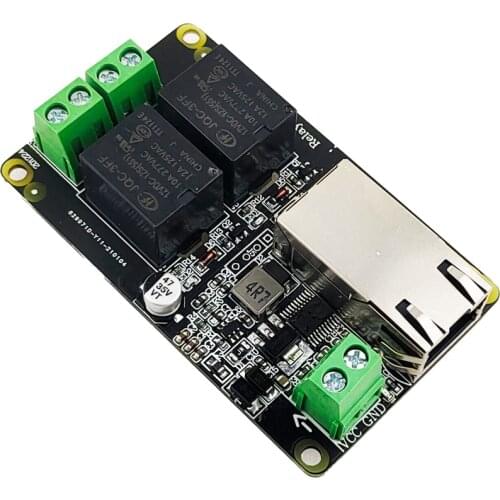 Modbus RTU TCP IP 2-way Relay Output Ethernet RS485