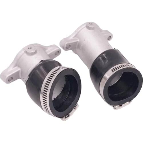 2 Pieces Carburetor Manifold Intake Set Joint Boot/ Adapter for HONDA/CX500