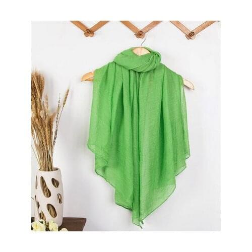 Ms super long Scarves scarf shawl emale literary pure color South Korea scarves wholesale centers around spring autumn winter