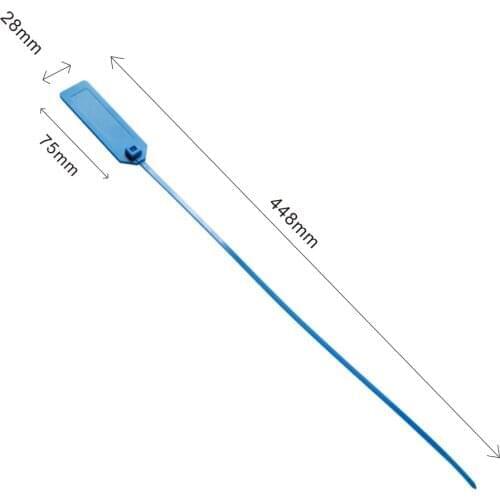50PCS UHF 860~960MHZ identification H3 chip ribbon RFID ties Label Passive ISO18000 6C UHF logistics management system