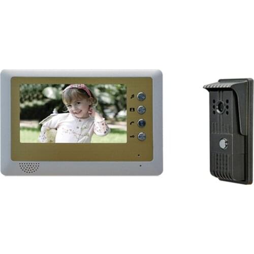 7 inch Monitor 600TVL Intercom Video Door Phone