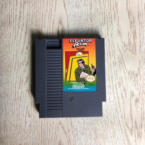 Elevator Action - 72 pins 8bit game cartridge