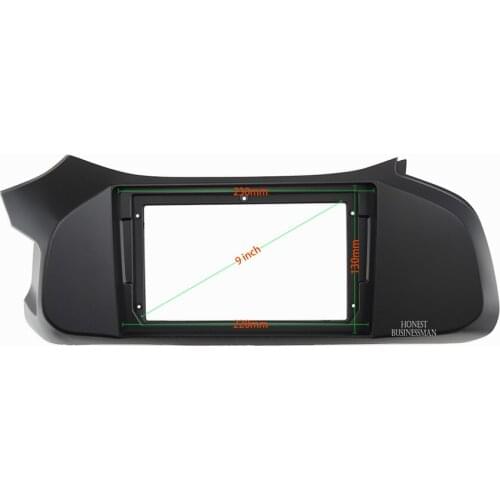 9 INCH Car Audio Frame GPS Navigation Fascia Panel Car dvd Plastic Frame Fascia is suitable for CHEVROLET ONIX 2011-2013