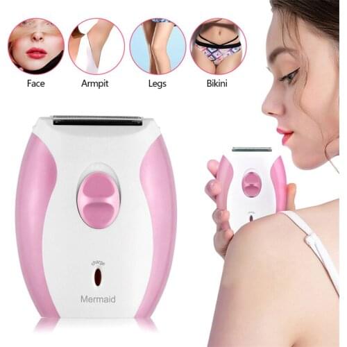Rechargable Depilatory Women Epilator Hair Removal Electric Lady Shaving Trimmer Bikini Depilatory Legs Body Depilador