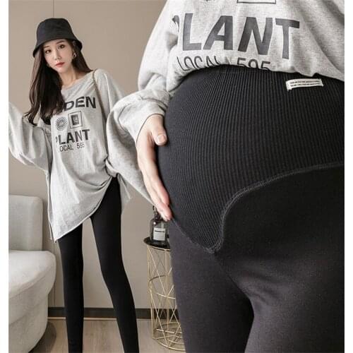 Maternity Pants Soft Slim Adjustable Waist Pregnant Women Leggings Pregnancy Clothes Pants Ropa Mujer Embarazada Premama