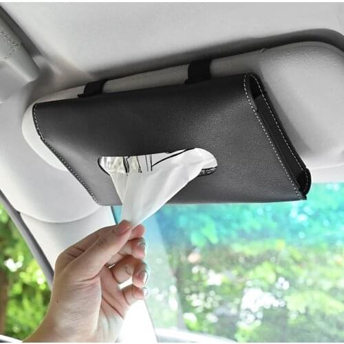 Lightweight Unique Armrest Tissue Napkin Holder Durable Visor Napkin Holder Comfortable for Automotive