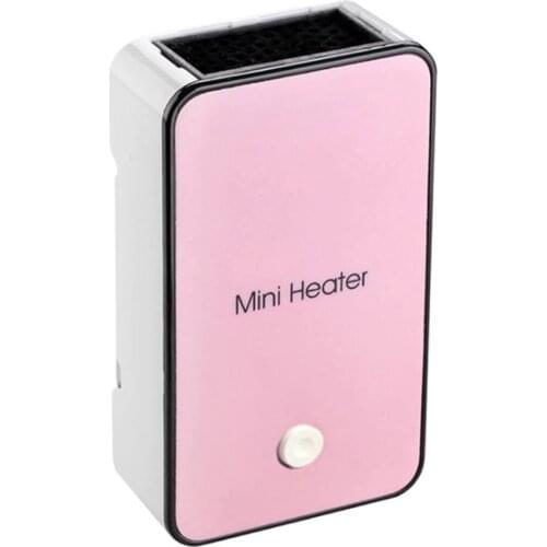 Mini Heater Fan Portable Desktop Desk Winter Warm Space Electric Heater Thermostat Fan For Bedroom Office Home 110V US Plug