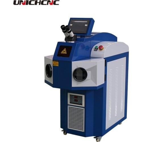200W 300W mini portable laser welding machine for jewelry gold silver metal frames rings bracelets