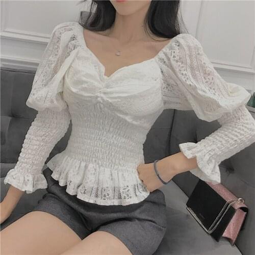 Missoov Black And White Blouses