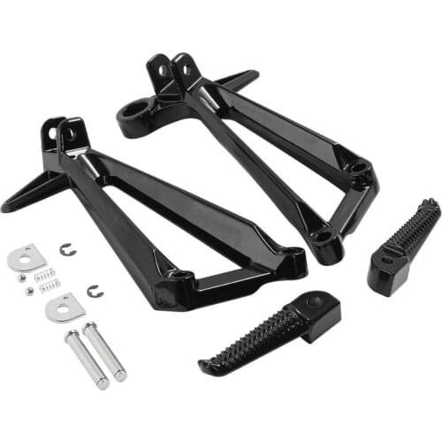 Motorcycle Rear passenger FootPegs Footrest Bracket For YAMAHA YZFR3 YZF-R3 2015-2019