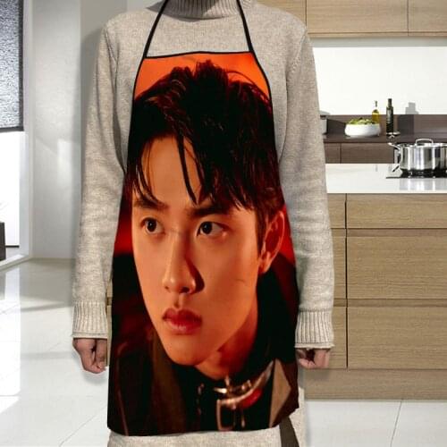 Custom D.O Apron Dinner Party Cooking Apron Adult Baking Accessories Waterproof Fabric Printed Cleaning Tools