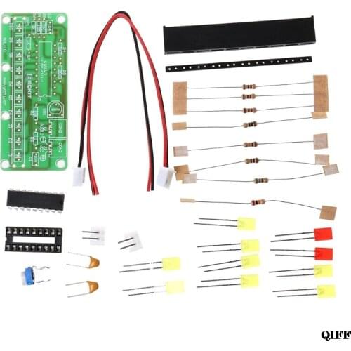 Drop Ship&Wholesale LM3915 Audio Signal Audio Level Indicator DIY Kit Electronic Practice Learning APR29
