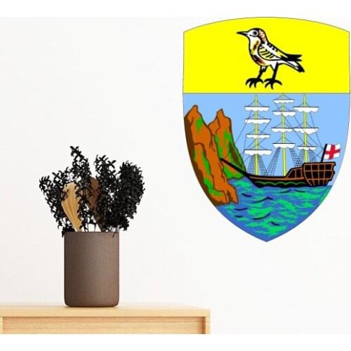 Saint Helena Africa National Emblem Removable Wall Sticker Art Decals Mural DIY Wallpaper for Room Decal