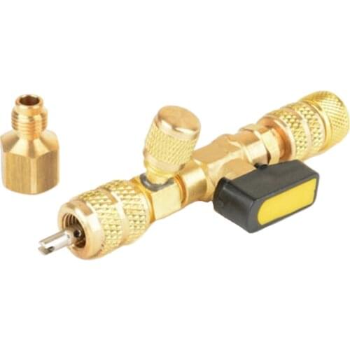 Air Conditioning Valve Single Table Pressure Gauge Core Remover