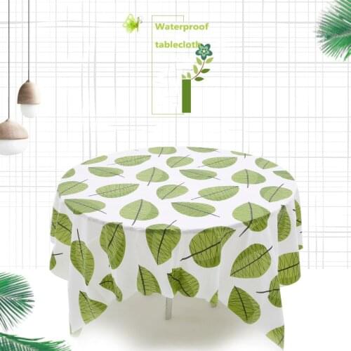 Disposable Square Tablecloth Printing Red Plaid Wedding Plastic Table Cloth Picnic Birthday Party Home Round Table Decoration