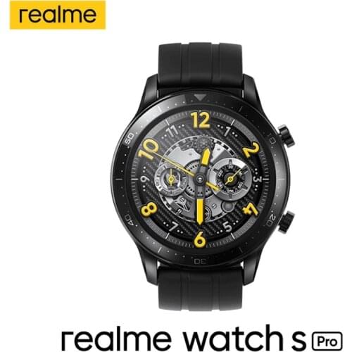 Realme Smart Watch S Pro 1.39" Always-On Display Powerful Dual Processor Dual Satellite GPS For Android iOS SmartWatch