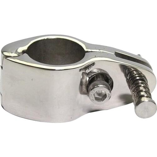 25mm Eye End Cap Bimini Top Fittings Marine Boat Stainless Steel Heavy Duty Top Caps