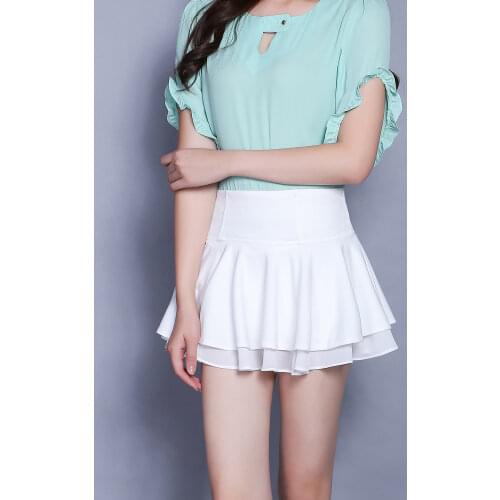 Women Short Skirt Sweet Summer Fashion Korean style sexy Female Mini pleated Skirts Womens lady Clothing Bottoms for Girl