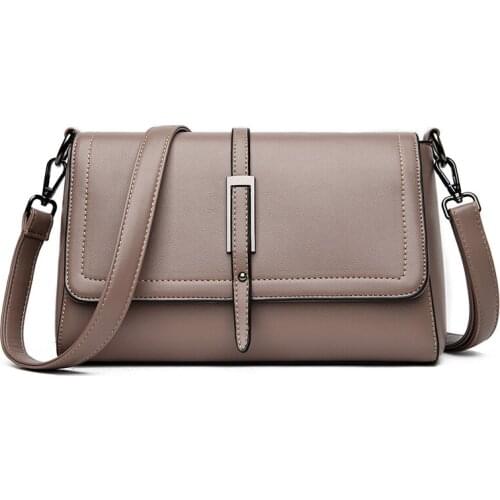 High Quality Leather Crossbody Bags Ladies Casual Bag for Women 2021 New 5 Color Fashion Womens Shoulder Bags