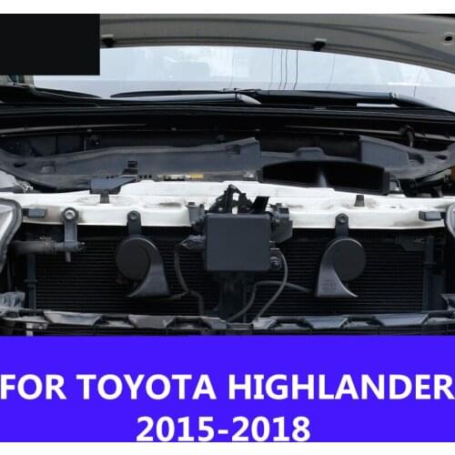 Horns Speaker Snail Horn Air Horns High Low Vibro Tone Interior decoration Auto Accessories FOR TOYOTA HIGHLANDER 2015-2018