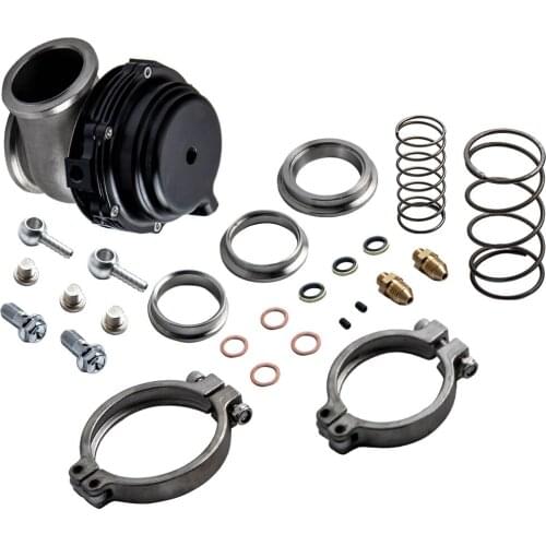 1 Set Universal 44mm External Wastegate Turbo Blow Off valve Wastegate 14 PSI