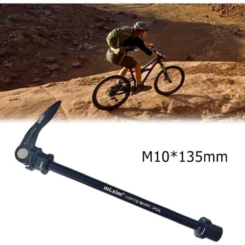 1pc 135x10MM Bike Axle Release Skewer Front Rear Wheel Hub Thru Axle Adapter High Quality Bicycle Accessories Parts