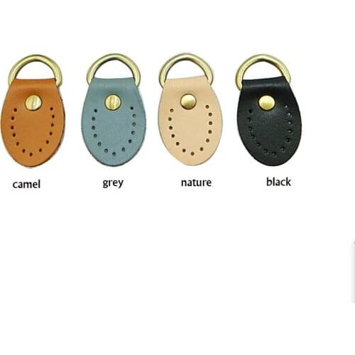 Fashion KZ 2PCS PU Leather Oval Buckle Handmade Buckle Connecting Bag And Strap Female DIY Bag Accessories KZ0282