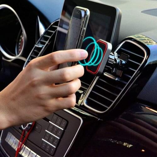 360 Degree Rotation Car Air Outlet Magnetic Mobile Phone Ball Shaped Holder
